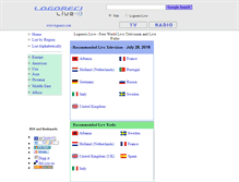 Tablet Screenshot of live.logoreci.com